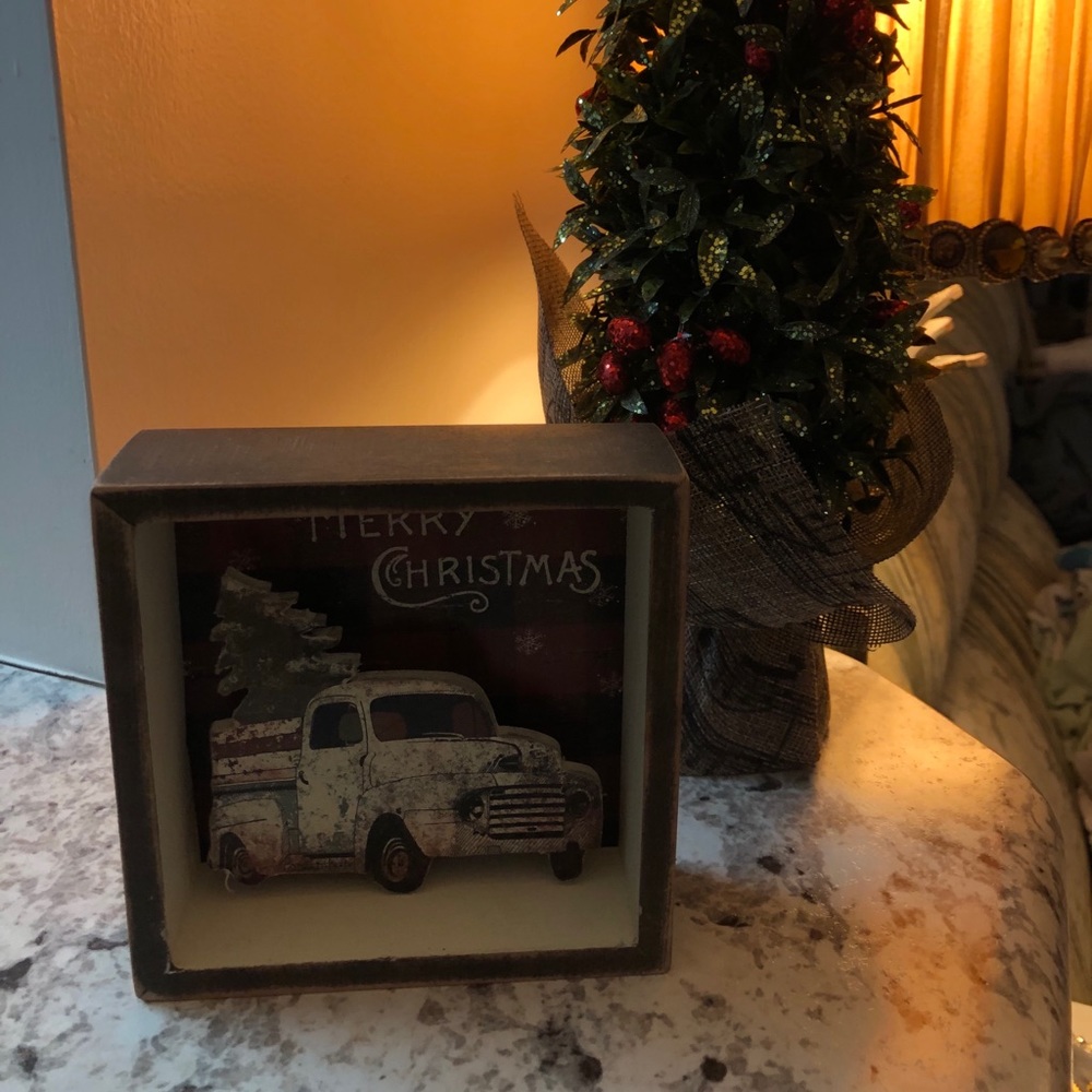 Primitives by Kathy Christmas wood frame decor